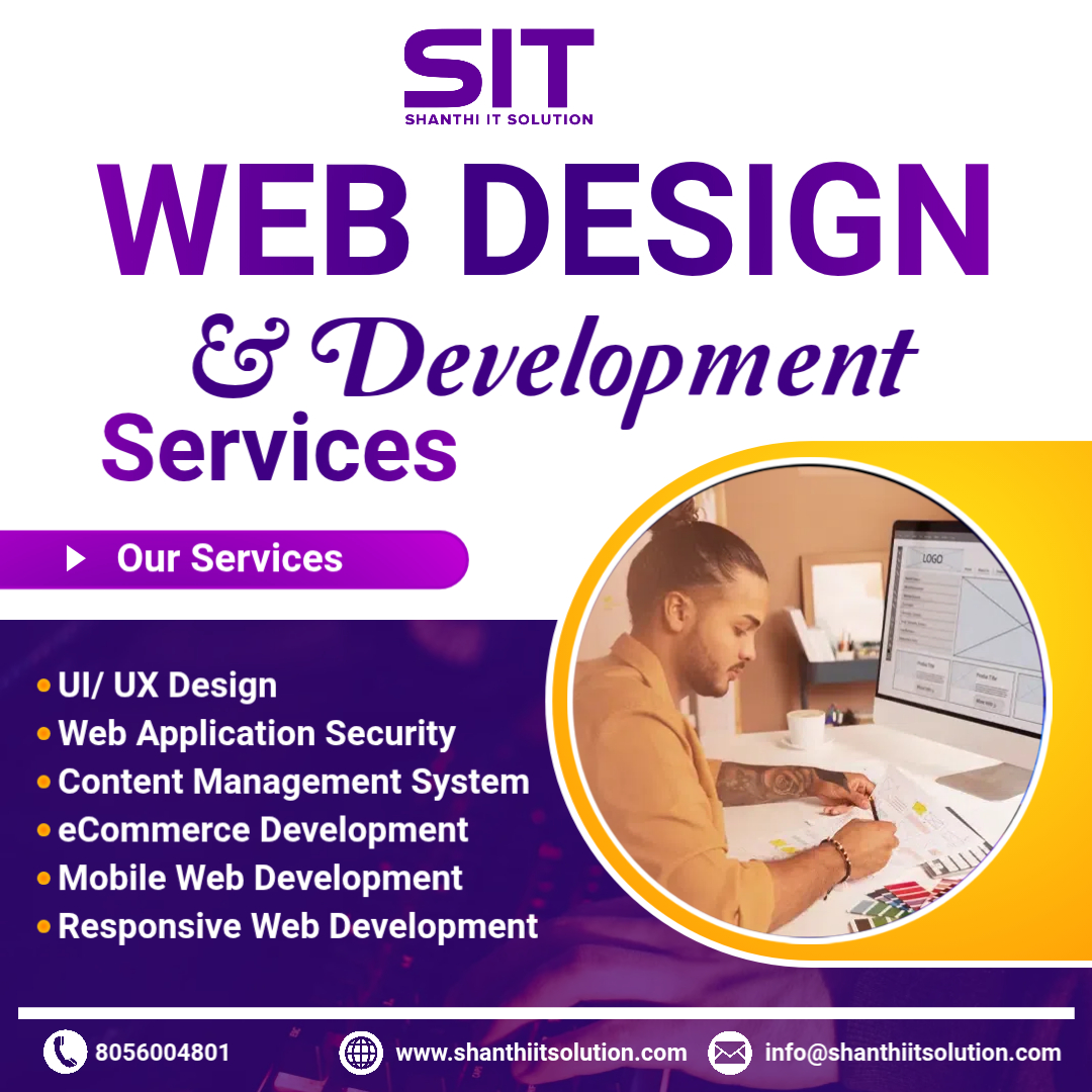 Web Design & Development - Shanthi IT Solution