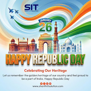 Celebrating the Spirit of Republic Day at Shanthi IT Solution