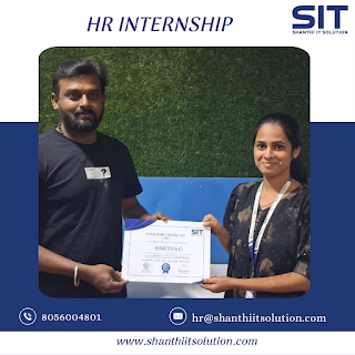 HR Internship Program at Shanthi IT Solution