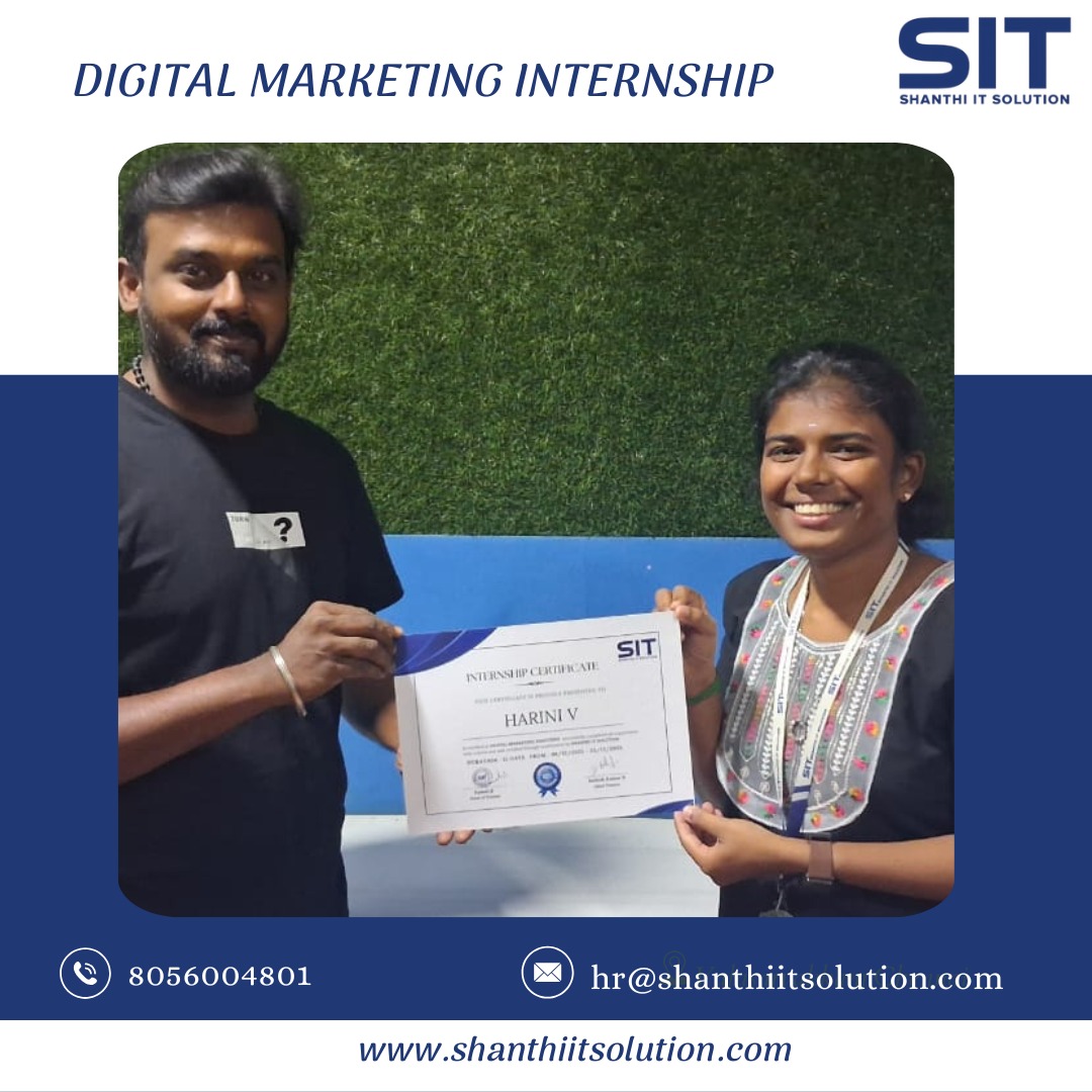 We’re Available for the Job Fair – Shanthi IT Solution