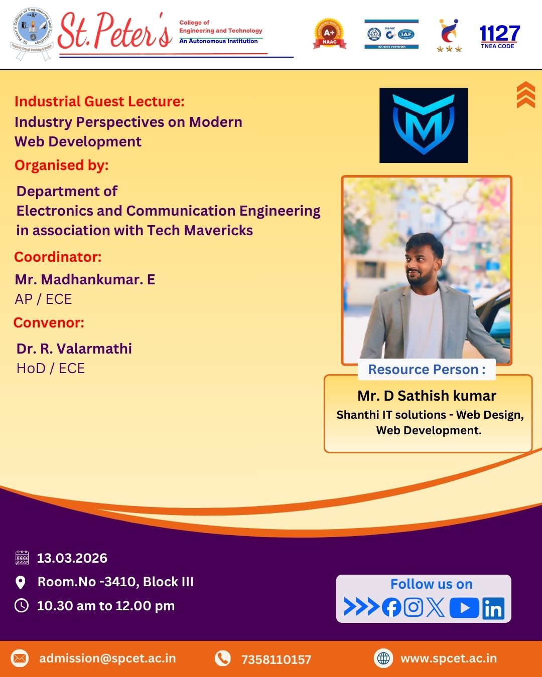 We’re Available for the Job Fair – Shanthi IT Solution