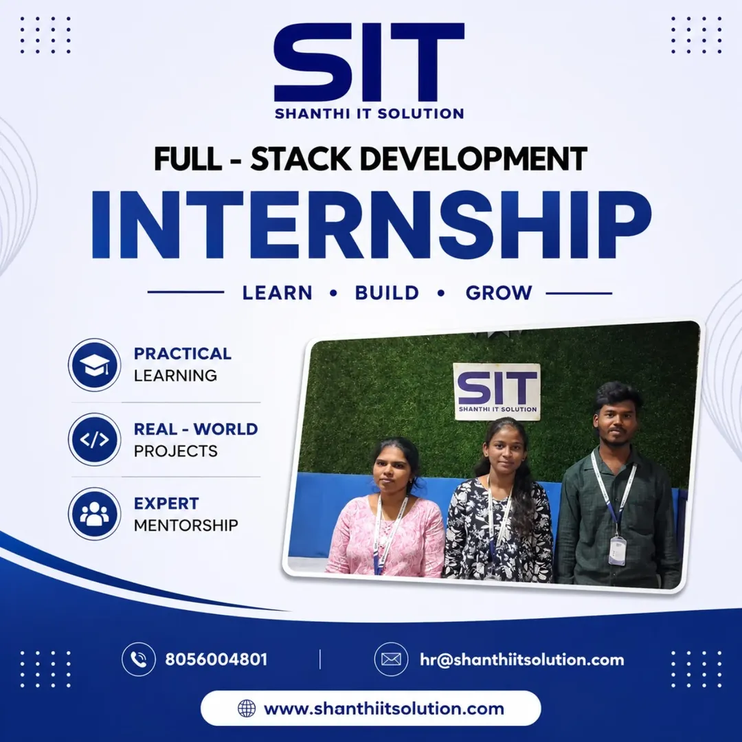 We’re Available for the Job Fair – Shanthi IT Solution