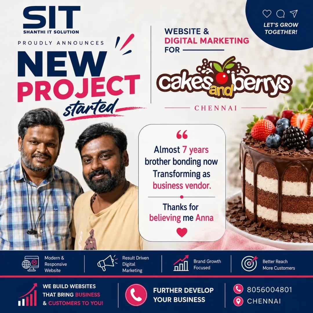 We’re Available for the Job Fair – Shanthi IT Solution