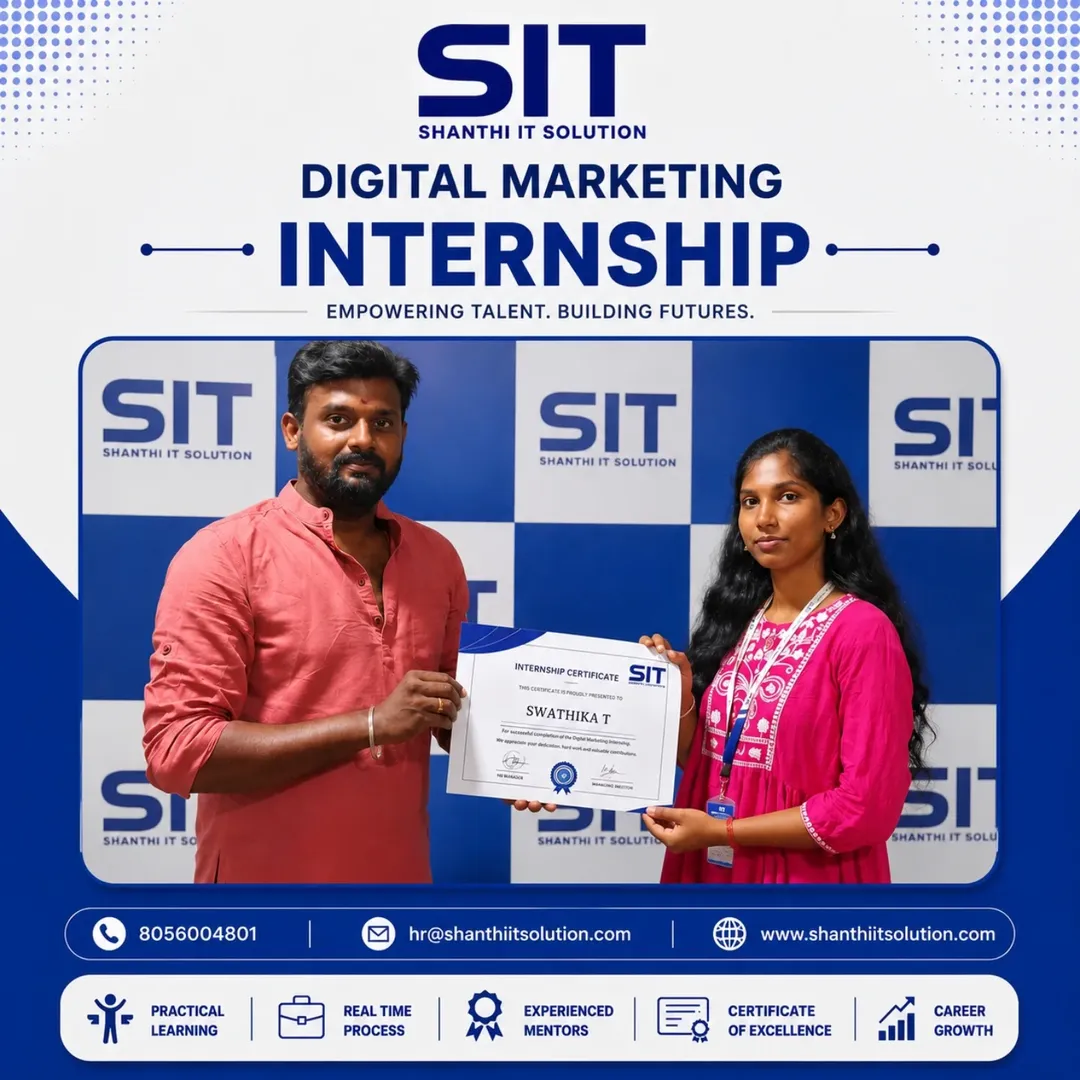 We’re Available for the Job Fair – Shanthi IT Solution