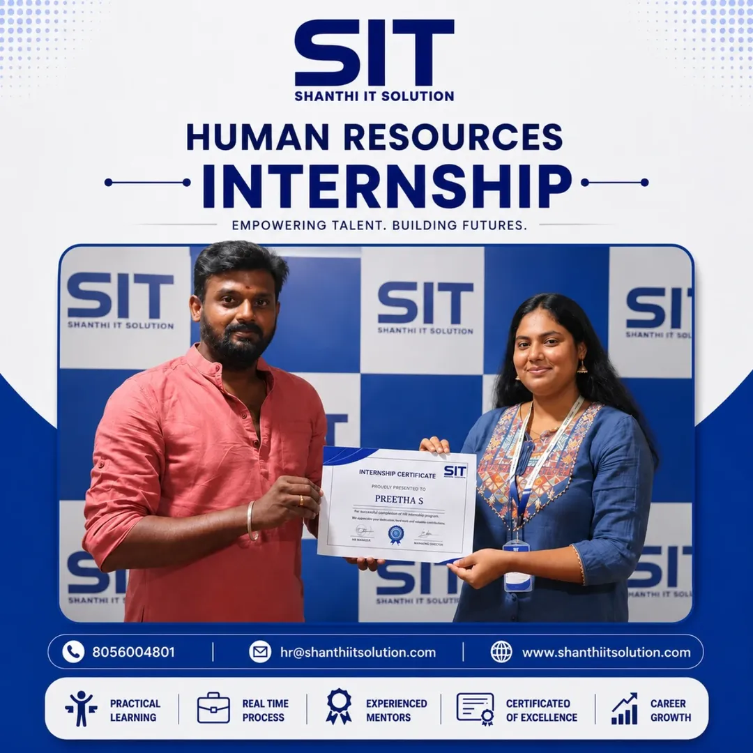 We’re Available for the Job Fair – Shanthi IT Solution