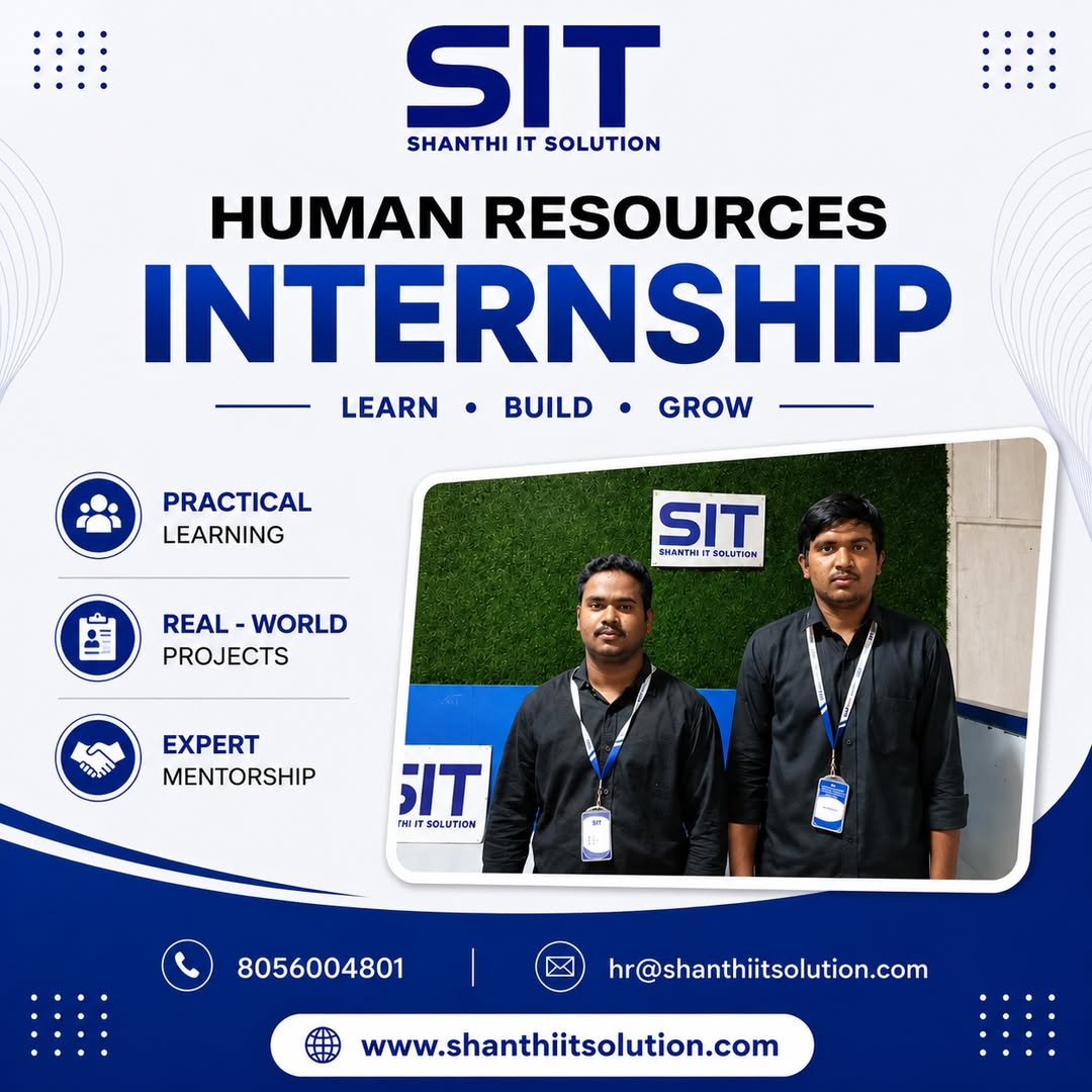 We’re Available for the Job Fair – Shanthi IT Solution
