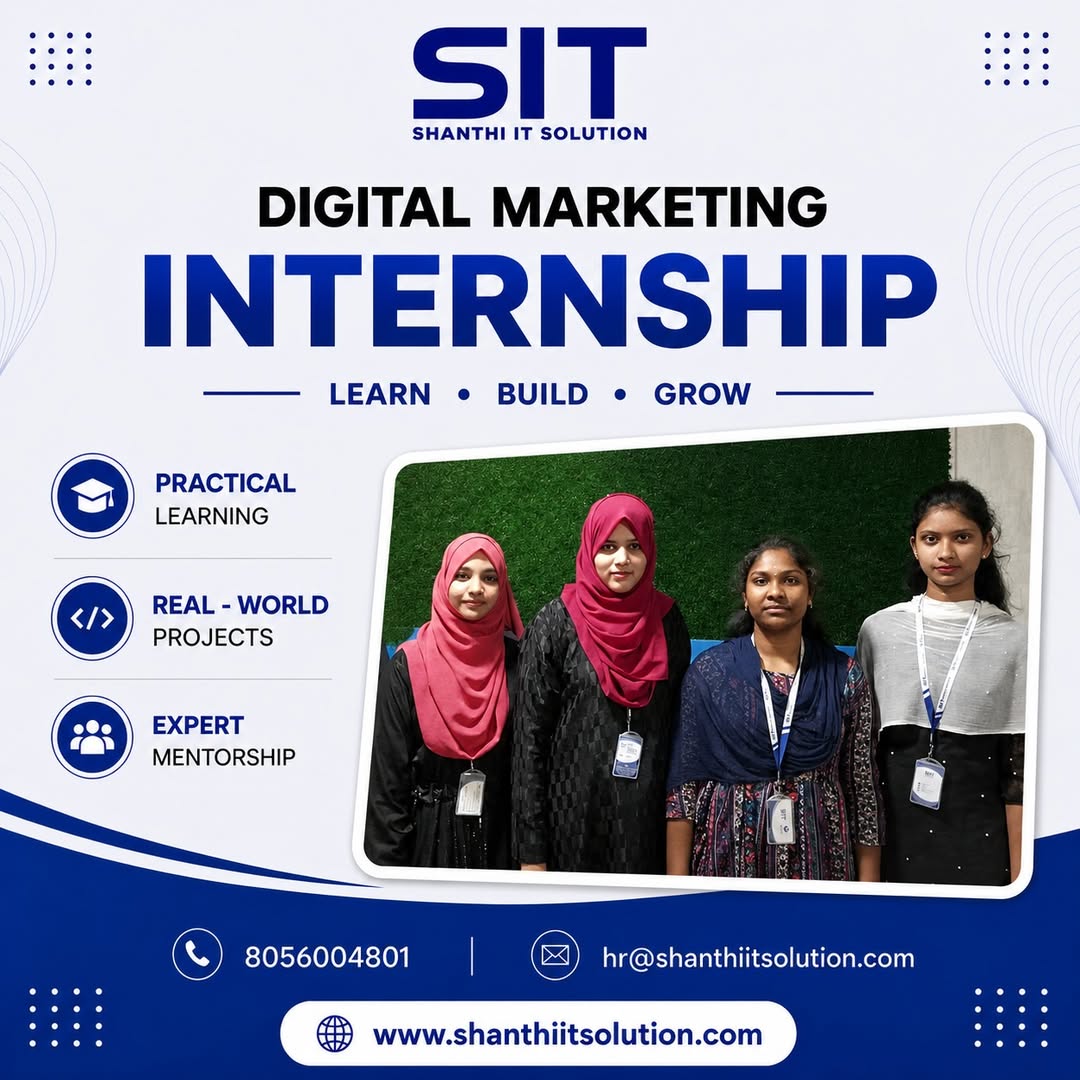 We’re Available for the Job Fair – Shanthi IT Solution
