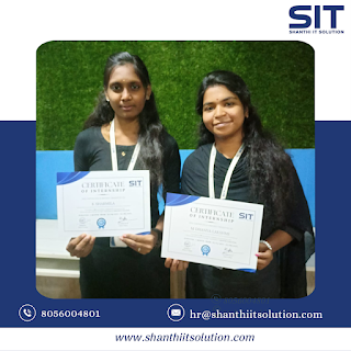 Celebrating Internship Success at Shanthi IT Solution