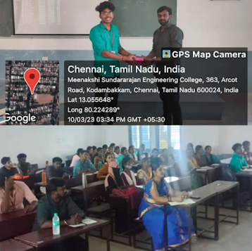 A Memorable Day at Meenakshi Sundararajan Engineering College – Honored to Be the Chief Guest & Judge at E-Cube Events