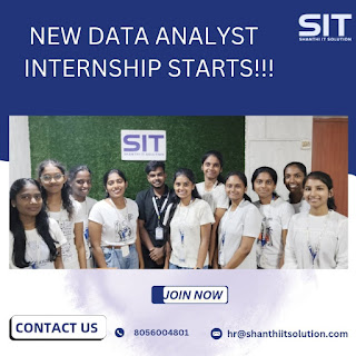 Data Analyst Internship at Shanthi IT