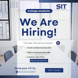 Career Opportunity Telecaller Jobs at Shanthi IT Solution in Valasaravakkam